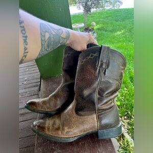 Ariat Women’s Brown Western Cowgirl Boot Size 7.5